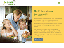 Tablet Screenshot of plenish.com